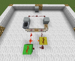 Redstone manual - rail T flip-flop.png